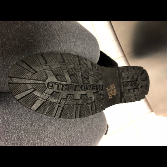 🎉SALE🎉Black Boots with Faux Fur - Picture 7 of 8